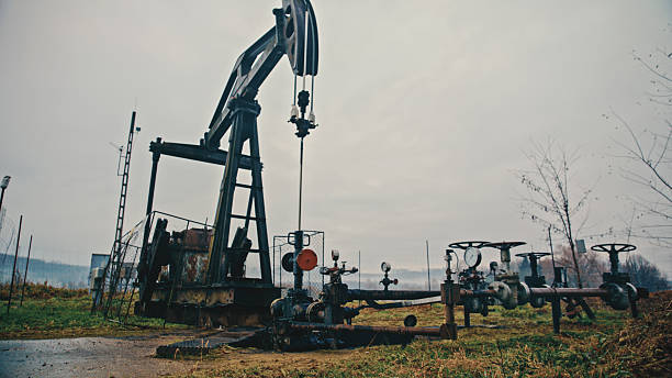 istock Pumpjack in Action,Powering the Global Energy Chain 2204122750