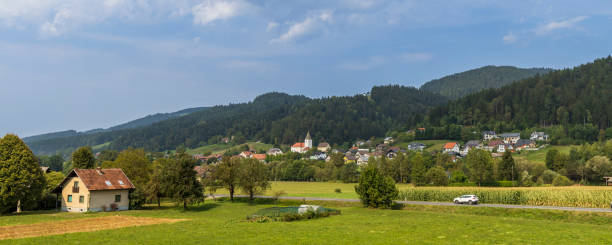 istock Mislinja valley in Slovenia 2204123887