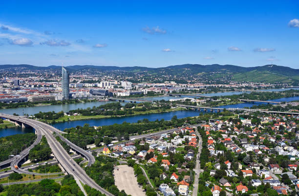 istock Vienna cityscape, view from the Danube tower,Austria 2204146045