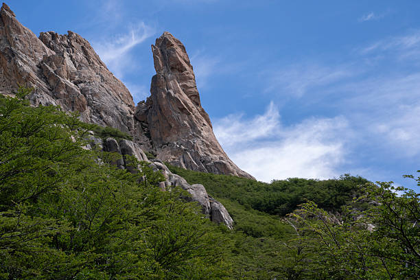 istock View of the rocky cliffs and green forest in sumer 2204151412