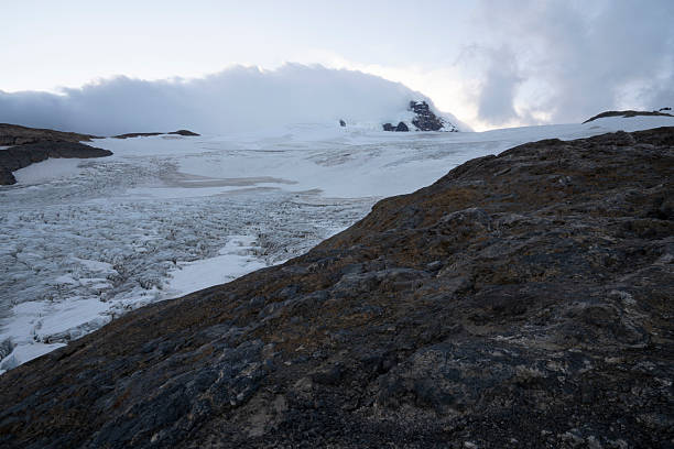 istock View of Overo glacier at sunset 2204153692