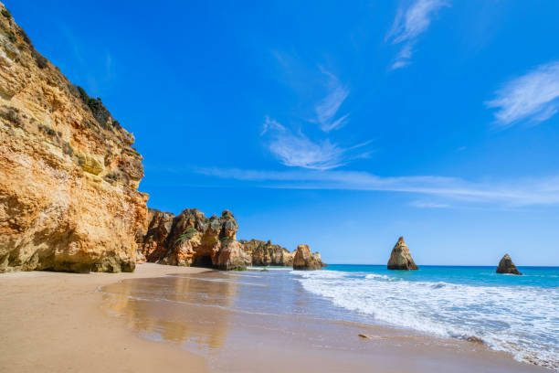 Praia da Prainha, a sheltered beach made up of little sand coves separated by rock formations