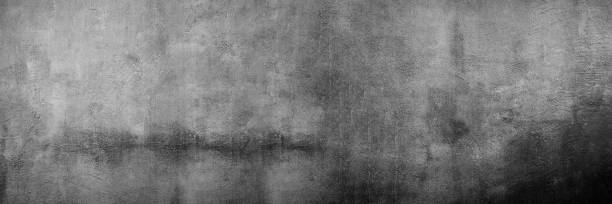 istock Blank wide screen Real chalkboard background texture in college concept for back to school panoramic wallpaper for black friday white chalk text draw graphic. Empty surreal room wall blackboard pale. 2204164122
