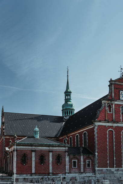 Spire on the Church of Holmen in Copenhagen, Denmark.