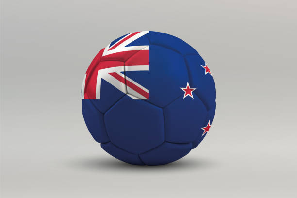 istock New Zealand Soccer Ball with National Flag Design 2204166715