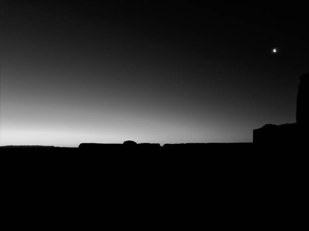 istock Monument Valley Sunrise B&W 22 2204169560