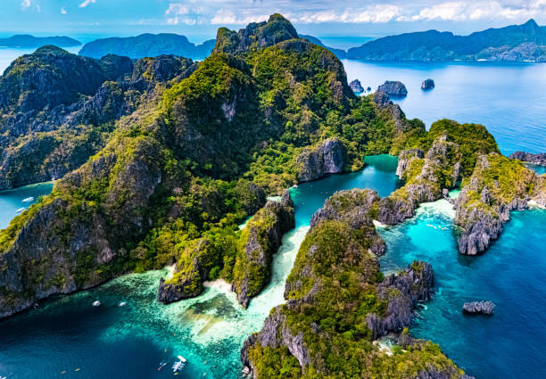 istock Big and Small Lagoons at Miniloc Island, Palawan, Philippines 2204173618