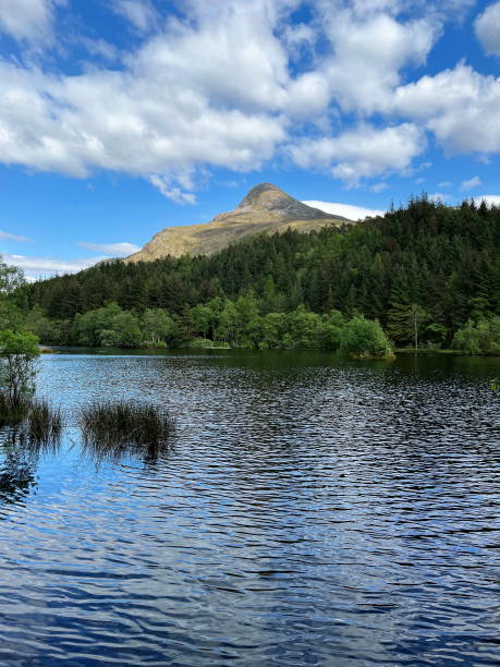 istock Beautiful mountain lake in Glencoe, Scotland. 2204177276