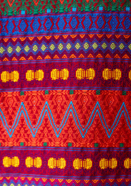 istock Abstract Section of Guatemalan Textile. 2204177789