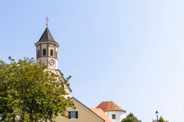 istock Ptujska Gora Catholic church in Slovenia 2204180255