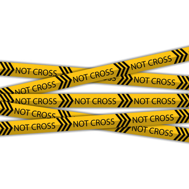 Vector Warning Tapes Set. Yellow and Black Danger Caution Sign. Striped Transition Abstract Strict Barrier. Diagonal Striped Lines. Danger in Construction or on the Road Vector Warning Tapes Set. Yellow and Black Danger Caution Sign. Striped Transition Abstract Strict Barrier. Diagonal Striped Lines. Danger in Construction or on the Road. road chevron warning signs stock illustrations