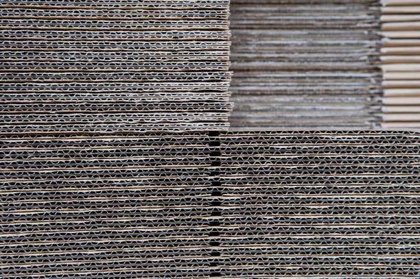 istock Cardboard industry. Producing cardboard. Paper industry 2204185630