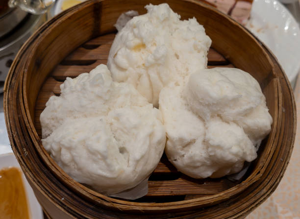 istock Steam BBQ pork buns. 2204186774