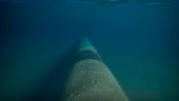 istock Subsea gas pipeline on sea bed 2204187334