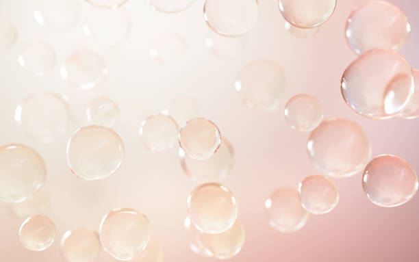 Biomedical Clear Oil Liquid Cosmetic Bubbles