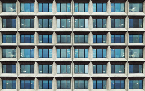 istock Office Building Symmetry 2204195134
