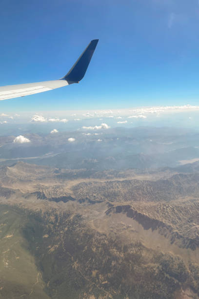 istock View of the mountains from the airplane window 2204208843