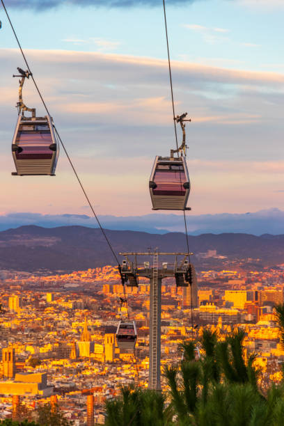 istock Montjuic Cable Car (Teleferic de Montjuic) in Barcelona, Spain 2204213509