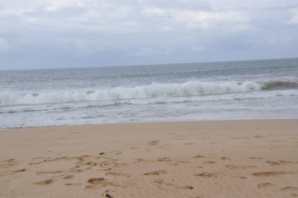 istock Beach, sand, ocean, cloud on the sunny day 2204226022