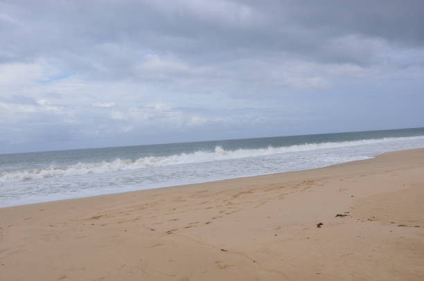 istock Beach, sand, ocean, cloud on the sunny day 2204226223
