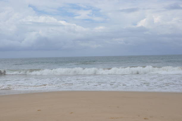 istock Beach, sand, ocean, cloud on the sunny day 2204226285