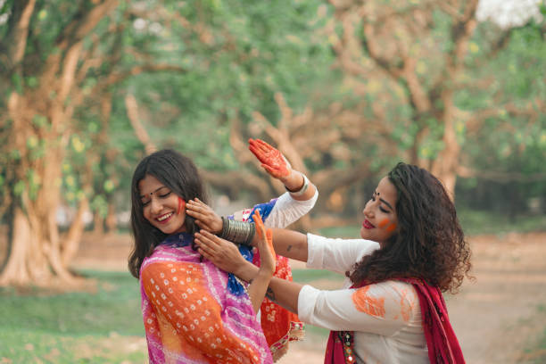 istock Festive Cheer and Colorful Celebrations During Holi 2204245154