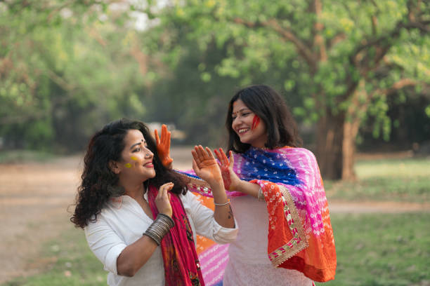 istock Festive Cheer and Colorful Celebrations During Holi 2204245167