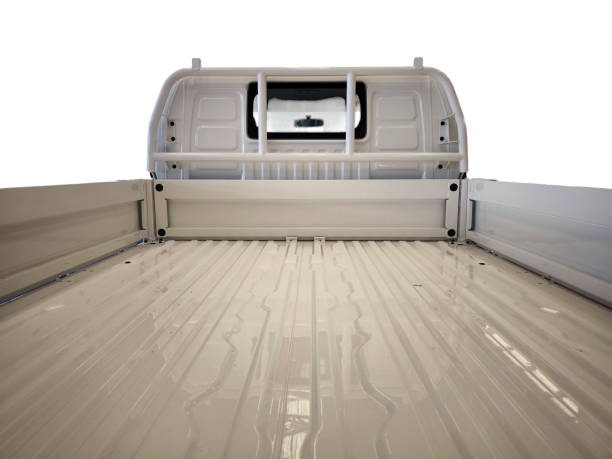 istock Interior View of Empty Pickup Truck Cargo Bed 2204254661