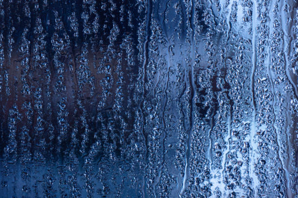 Image of raindrops on a glass window