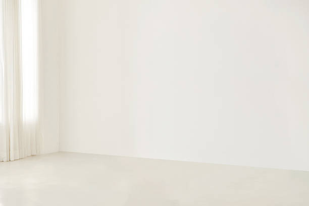 istock Empty luxury modern Room with a large window and Natural Light. 2204258621