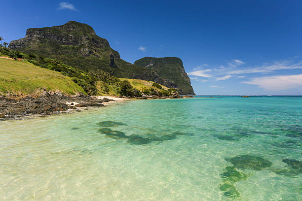 Lord Howe Island boasts turquoise waters, white sands, lush greenery, and iconic volcanic peaks. A UNESCO World Heritage site, it offers vibrant reefs, rich ecosystems, and a tranquil escape.