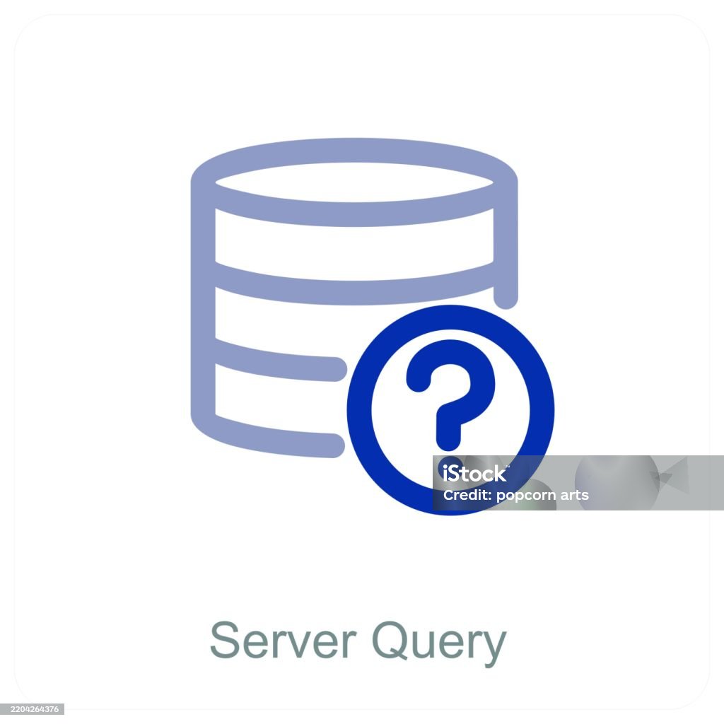 Server Query Stock Illustration - Download Image Now - Application ...