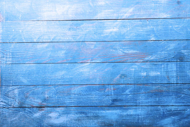 istock Rustic Wooden Texture with Natural Grain Patterns. Wood Texture for Design. Natural Background. Tree painted plank. 2204265882