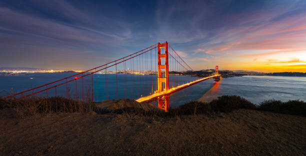 istock Golden Gate Bridge San Francisco Sunset View 2204269269