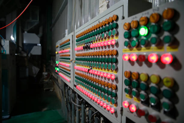 Equipment in the factory production