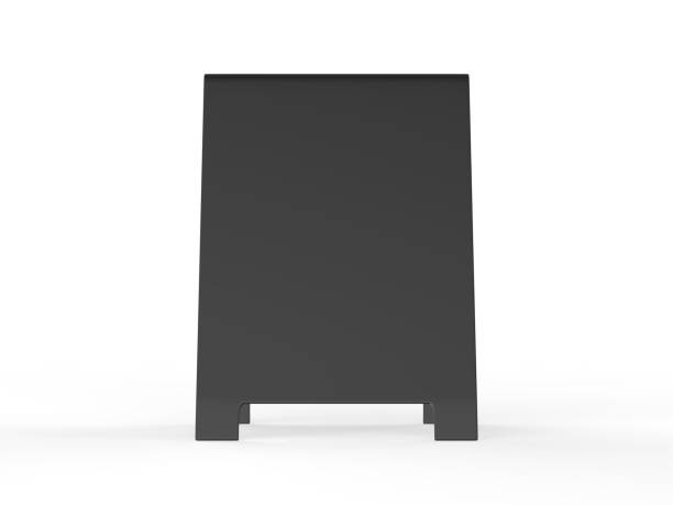 istock A-frame sandwich boards for design mockup and presentation. 3d illustration. 2204280561