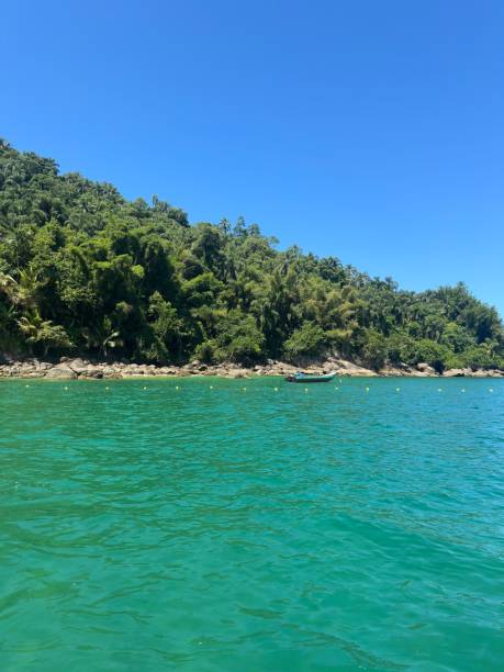 istock Tropical Coastline with Turquoise Waters 2204286308