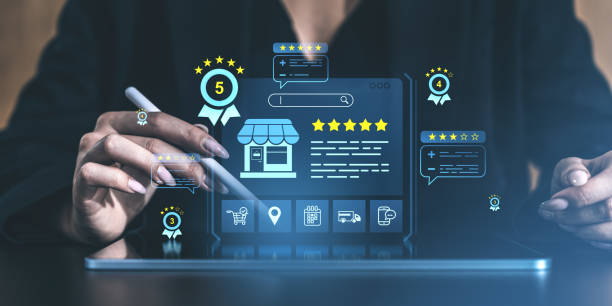 istock Customer feedback and online reviews concept. 2204289849