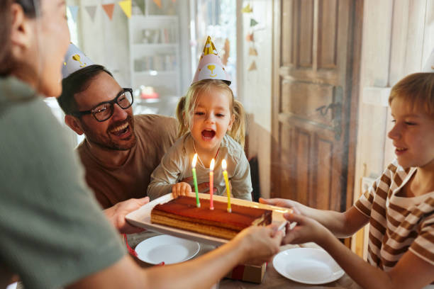 istock Birthday celebration at home! 2204292083