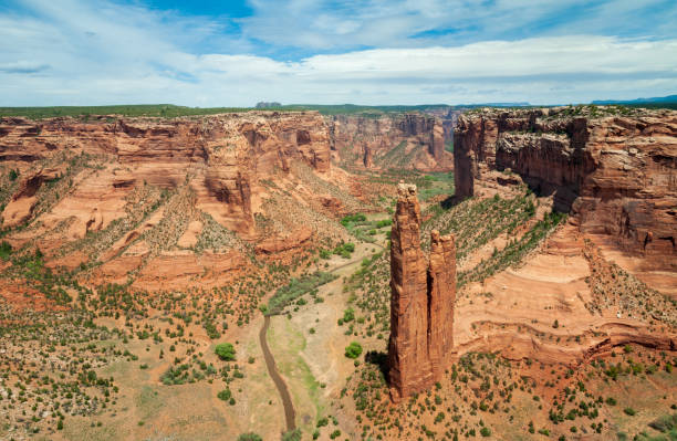 istock Spider Rock at Canyon de Chelly National Monument in Daylight 2204295219