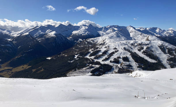 istock Ski slopes in Austria, Katschberg resort at winter 2204295568