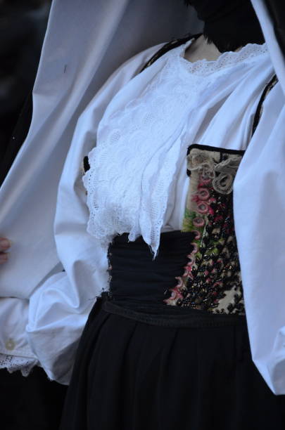 istock Sant'Antioco, Sardinia 05.06.2019: Saint Antioco, Sardinia - 04.16.2018: Religious procession of Sant'Antioco 2204306828