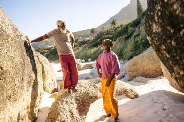 Golden Years, Great Outdoors: Two Men on a Coastal Hike