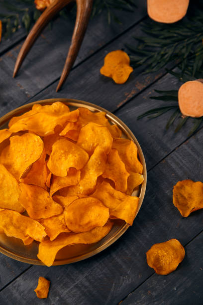 istock close up shot of chips 2204314814