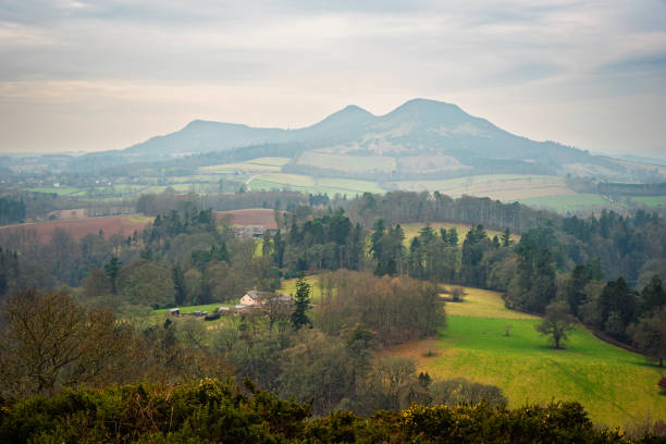istock Eildon Hills from Scott's View rise close to River Tweed 2204320614