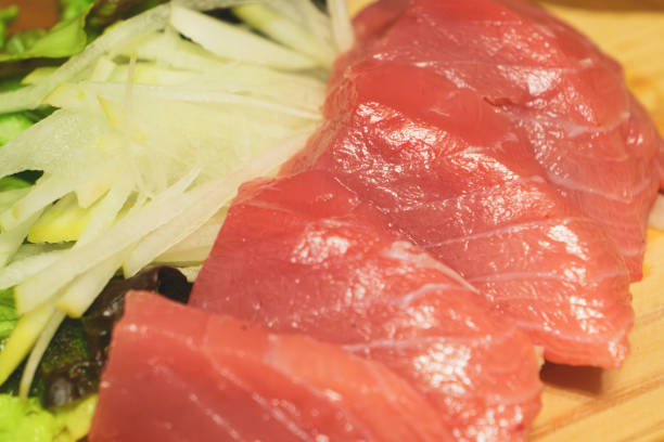 Ootoro sashimi, a popular tuna dish in Japan