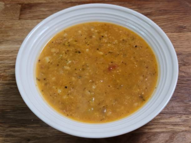 istock Red lentil soup, Glasgow, Scotland 2204329413