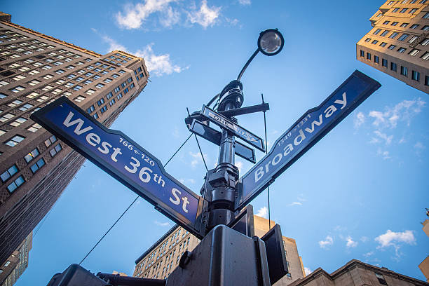 New-York City Mulberry street sign with apartment building in the background.