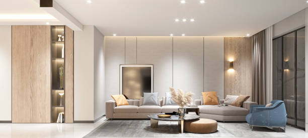 istock 3d render luxury apartment living room 2204341737