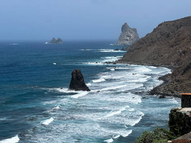 istock Dramatic Waves – Gloomy Weather at Tenerife's Cliffs 2204360882